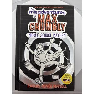The Misadventures of Max Crumbly 2: Middle School Mayhem (2) Hardcover Like New